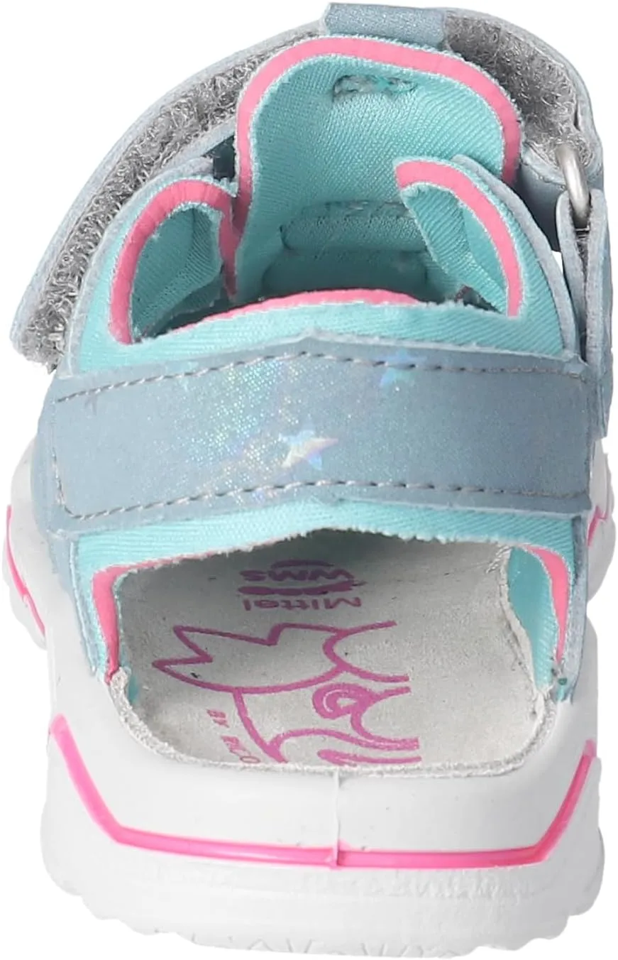 RICOSTA Pepino Gery Mallow/Pink Kent Flat Sandals