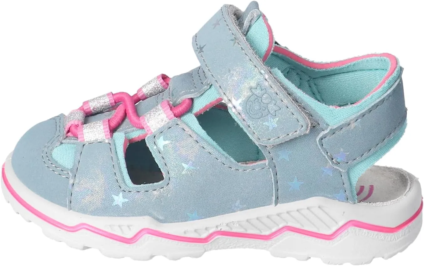RICOSTA Pepino Gery Mallow/Pink Kent Flat Sandals