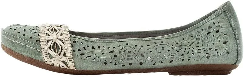Rieker Women's Ballet Flats, 6.5 us