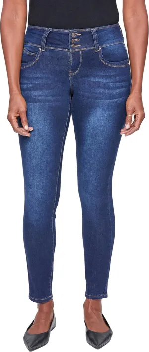 Royalty For Me Womens YMI Jeans Women's Sustainable Wannabettabutt Skinny Jeans