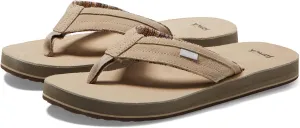Sanuk Men's Ziggy St Suede Flip-Flop