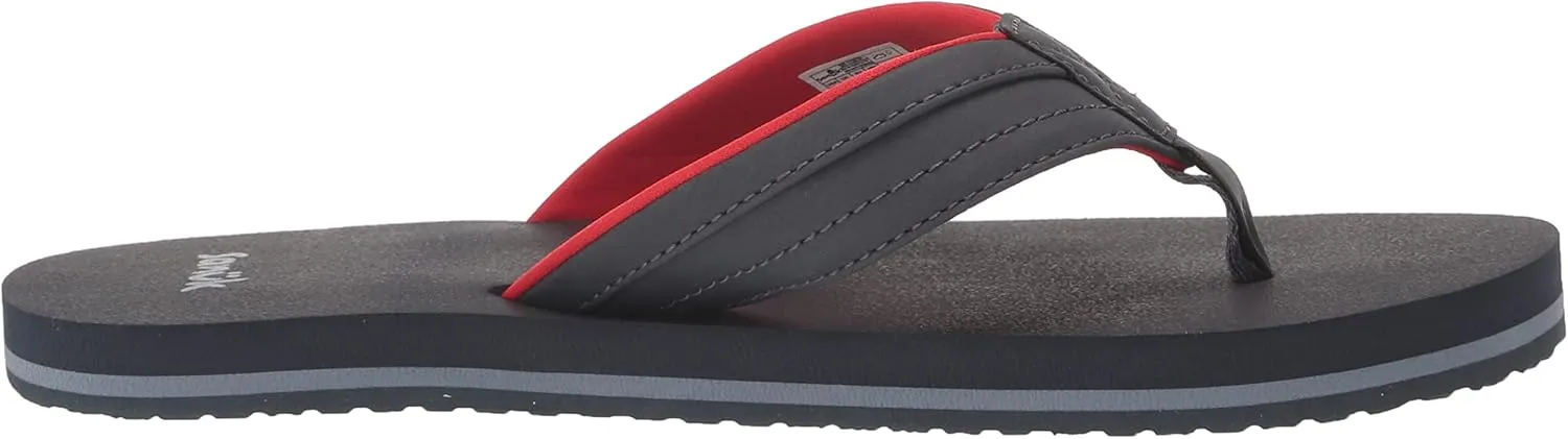 Sanuk Unisex-Child Ziggy St Flip-Flop