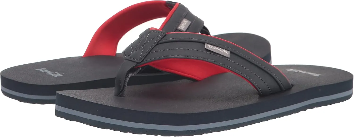 Sanuk Unisex-Child Ziggy St Flip-Flop