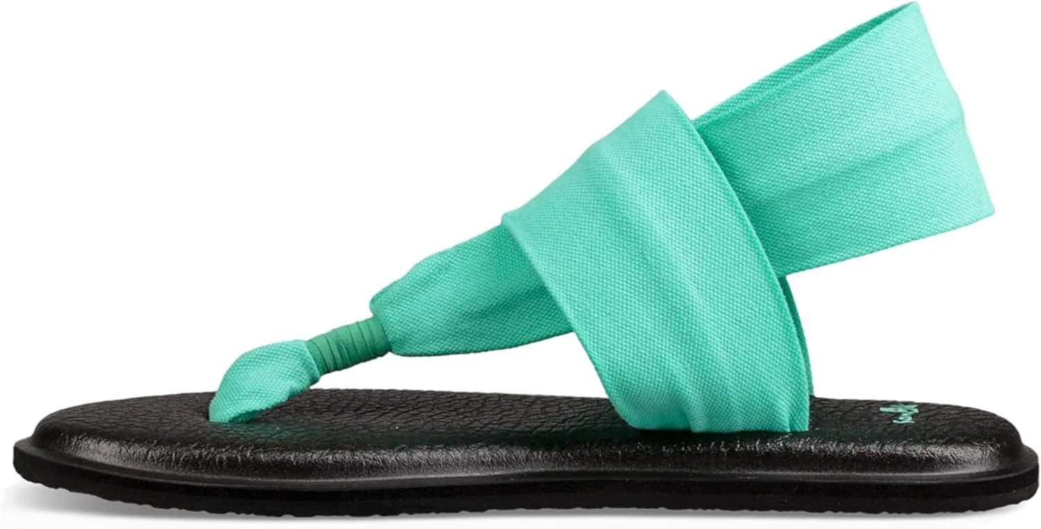 Sanuk Women's Yoga Sling 2 | Sandals for Women | Yoga Sandals For Women | Memory Foam Footbed | Two-Way Stretch Upper