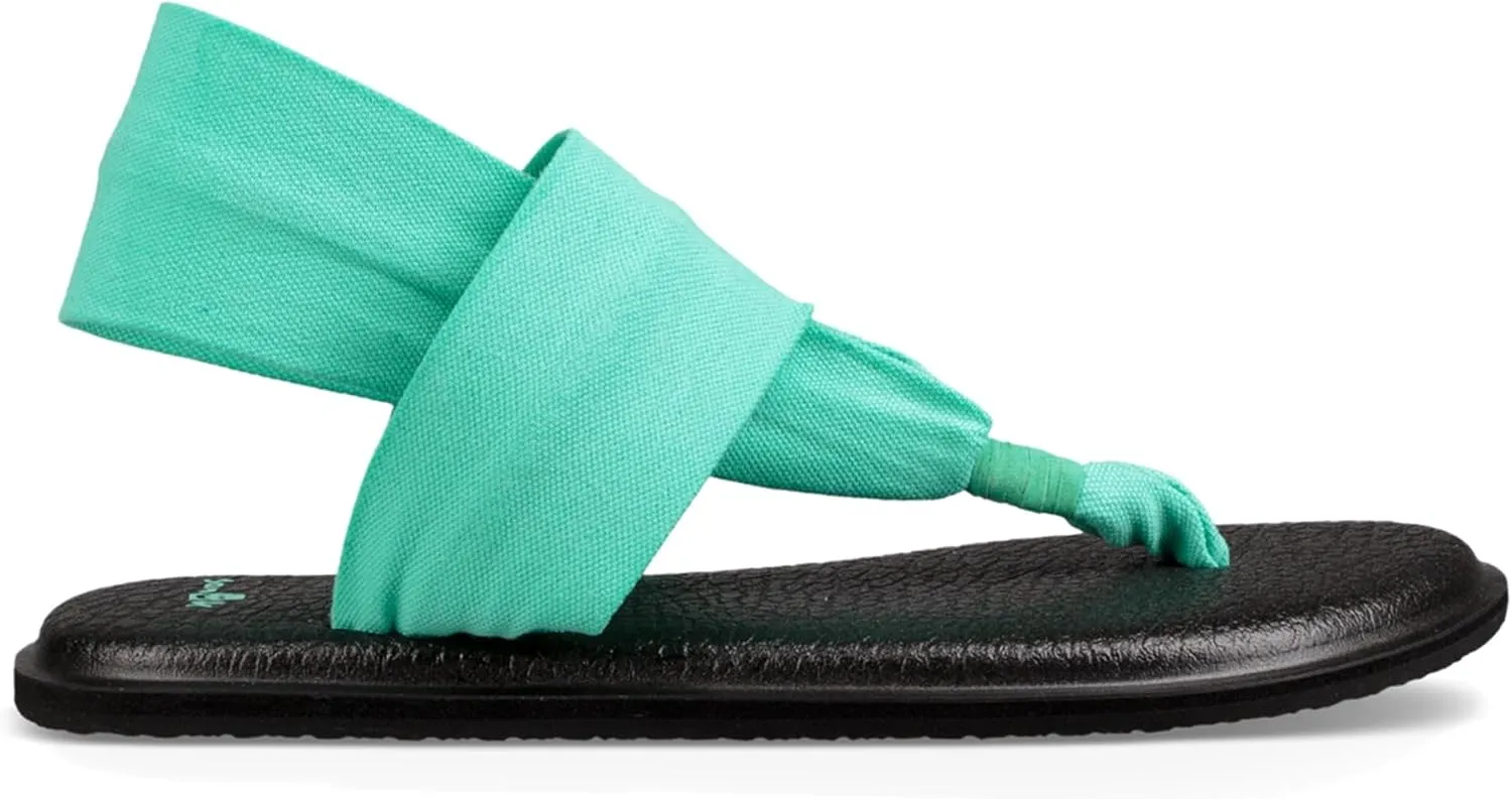 Sanuk Women's Yoga Sling 2 | Sandals for Women | Yoga Sandals For Women | Memory Foam Footbed | Two-Way Stretch Upper