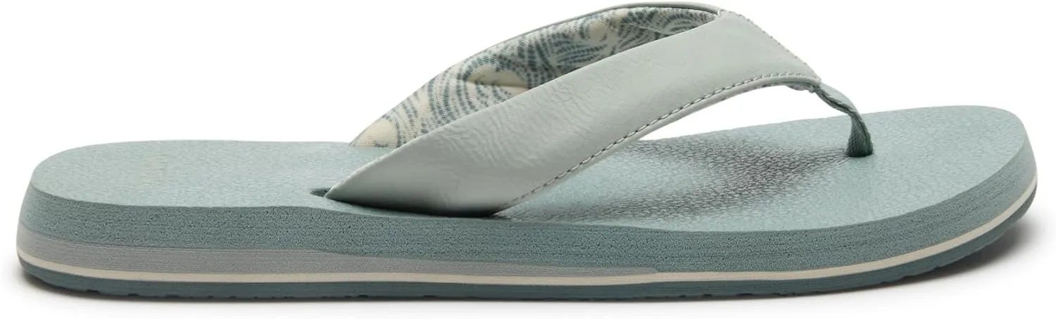 Sanuk Yoga Mat II | Flip Flops for Women | Yoga Sandals For Women | Women's Beach Sandals | Memory Foam Footbed