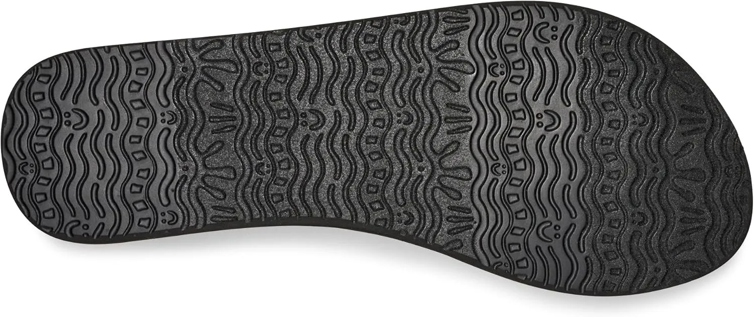 Sanuk Yoga Sandy II | Flip Flops for Women | Yoga Sandals For Women | Women's Beach Sandals | Memory Foam Footbed