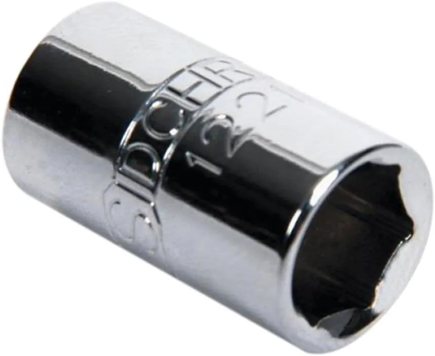 SCMT13227 12 Point Drive Metric Socket, 17 mm x 3/8 Inch Drive