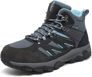 SHULOOK Women's Waterproof Hiking Boots Outdoor Trekking Camping Trail Hiking Boots