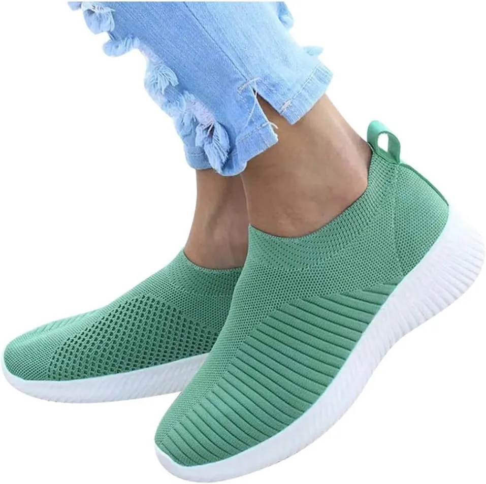 Sneakers for Women Running Shoes Slip On Casual Tennis Shoes Womens High Top Casual Shoes Trendy Brown Sneakers Tennis Shoe Loafers Dress Shoe