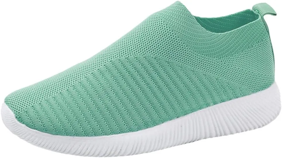 Sneakers for Women Running Shoes Slip On Casual Tennis Shoes Womens High Top Casual Shoes Trendy Brown Sneakers Tennis Shoe Loafers Dress Shoe