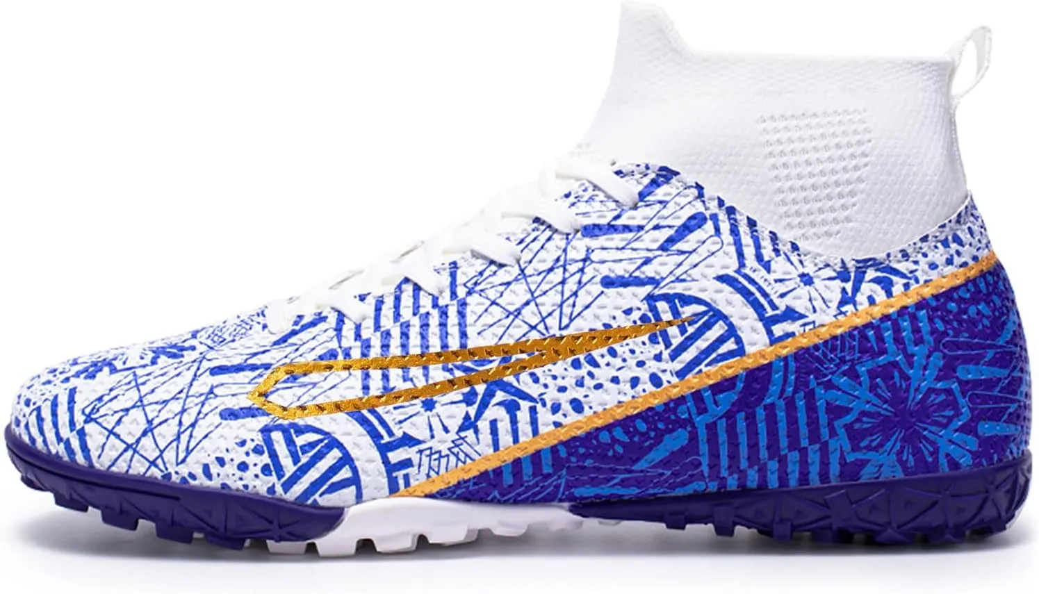 Soccer Cleats Mens Womens Turf Soccer Shoes Indoor Unisex AG TF Football Boots Adult Youth Wide Training Shoes Outdoor