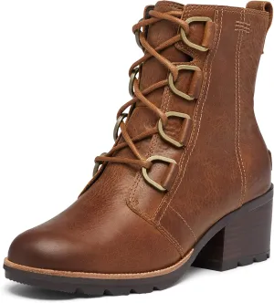 Sorel Women's Cate Lace Bootie — Waterproof Leather Rain Boot
