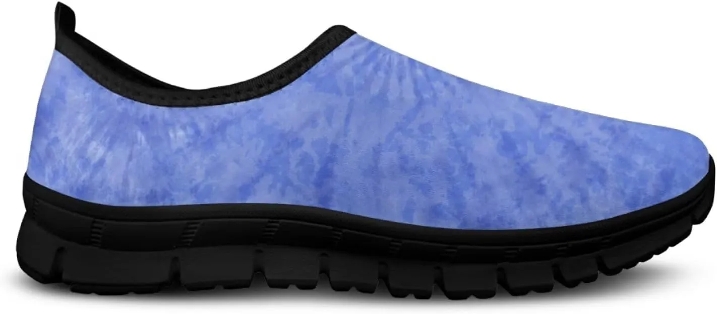 SYtrade Women's Camping Walking Travel Shoes Casual Slip On Loafers Black Sole