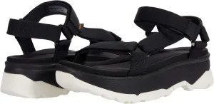 TEVA Women's Leisure and Sportwear Sandals, Black/White, 9.5