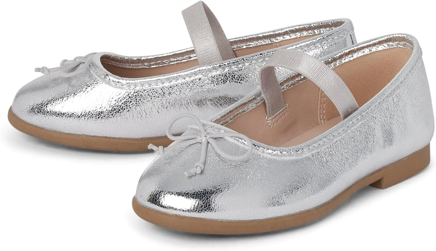 The Children's Place Girl's Baby Toddler Closed Toe Ballet Flats