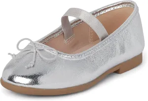 The Children's Place Girl's Baby Toddler Closed Toe Ballet Flats