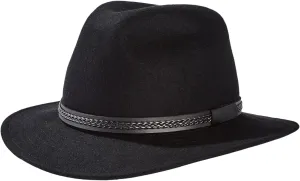 Tilley Montana Fedora, Black, 7