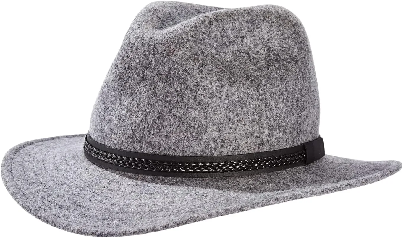 Tilley Montana Fedora, Grey Mix, 7.375