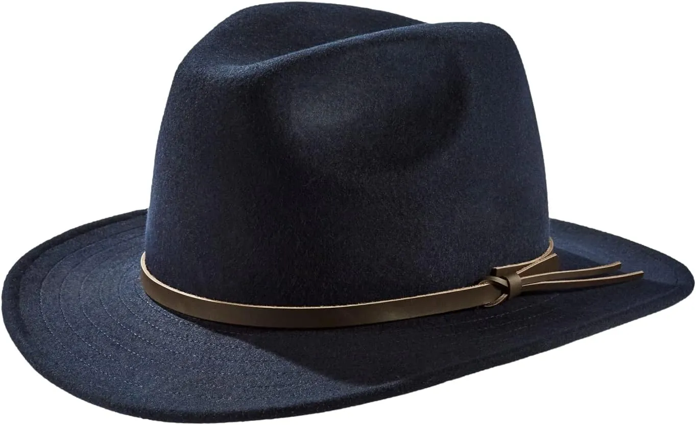Tilley Montana Fedora, Sapphire Blue, 7.375