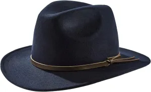 Tilley Montana Fedora, Sapphire Blue, 7.375