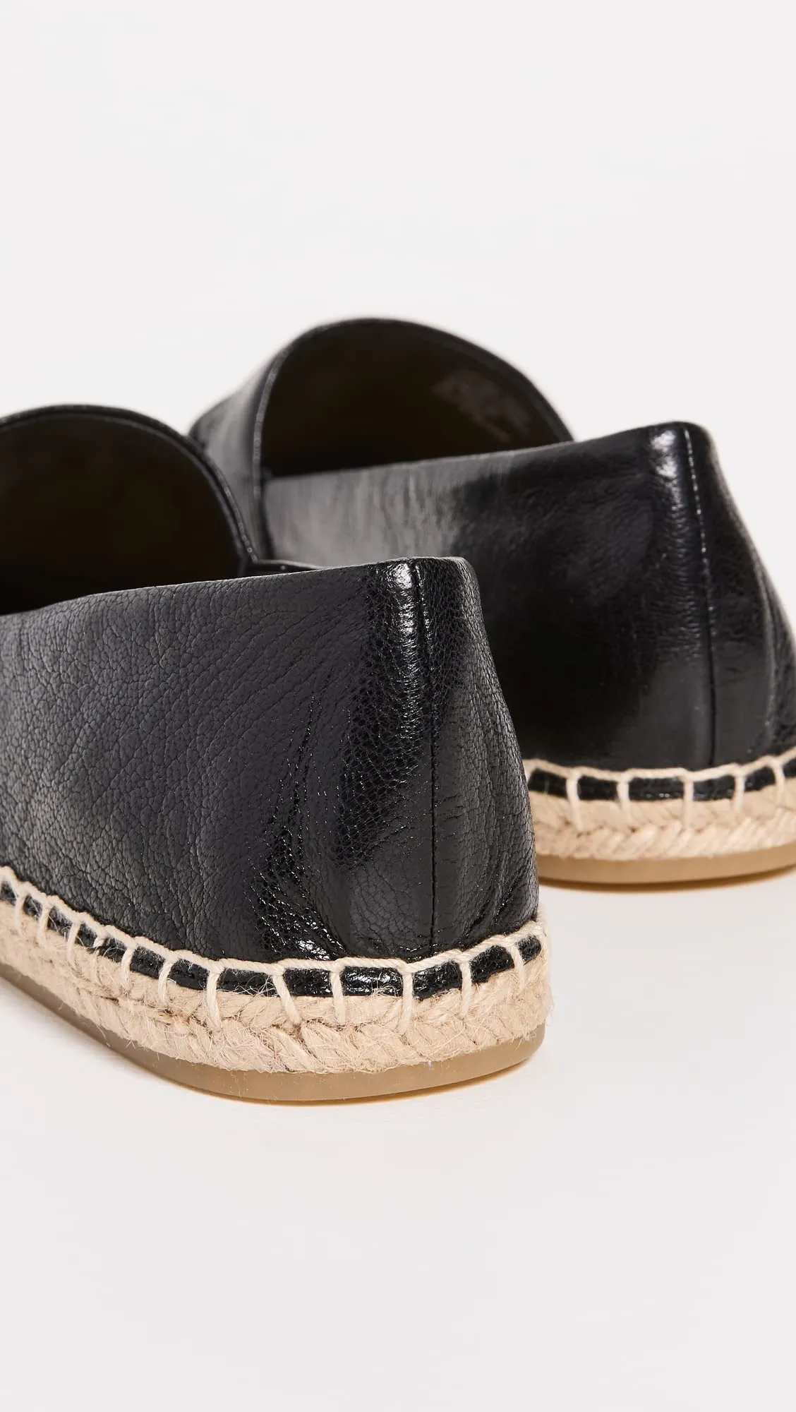 Tory Burch Women's Woven Double T Aline Espadrilles, Perfect Black/Perfect Black, 8 Medium US