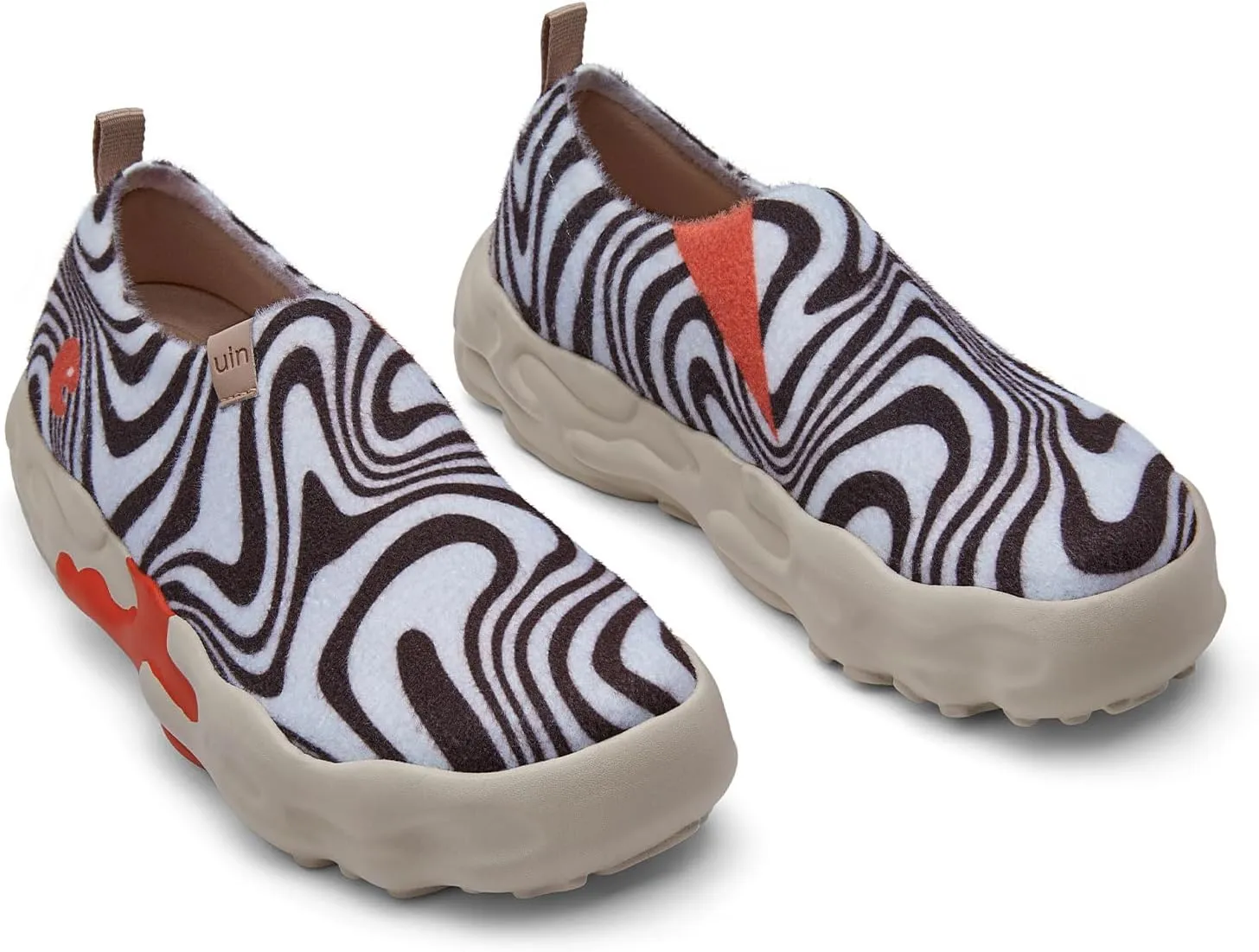 UIN Women's Walking Travel Shoes Casual Slip On Loafers Lightweight Art Painted Fashion Sneaker Toledo ⅩⅢ