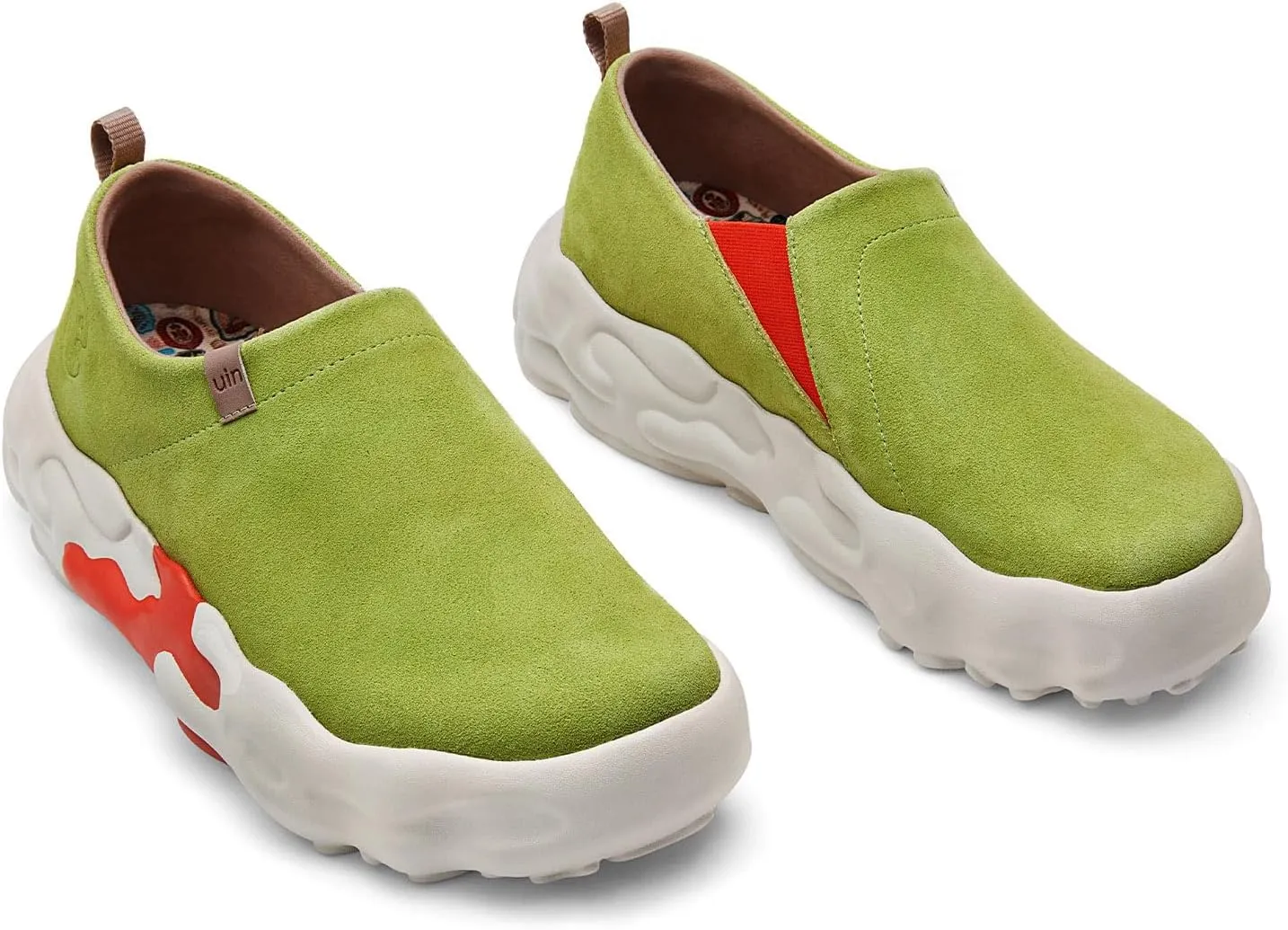 UIN Women's Walking Travel Shoes Casual Slip On Loafers Lightweight Art Painted Fashion Sneaker Toledo ⅩⅢ