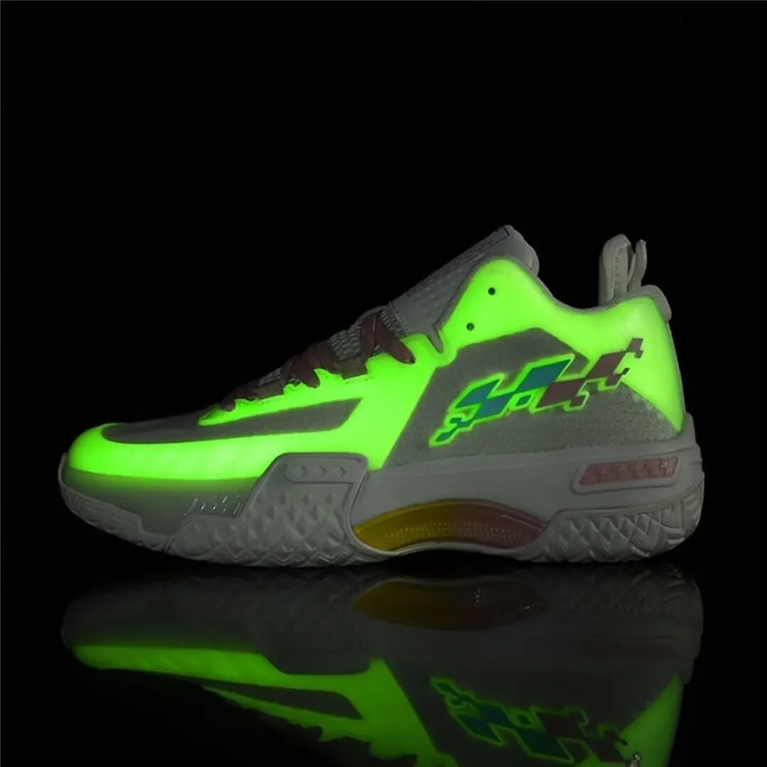 Unisex Basketball Shoes Breathable Lightweight Non Slip Rubber Sole Fashionable Sports Boots