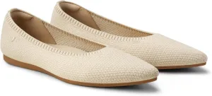 VIVAIA Aria 5 Functional Women's Flats Slip on Pointed-Toe Flats Shoes with Arch Support Counter Padding Washable Ballet Shoes for Work