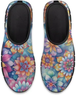 Women's Casual Sneakers Slip on Shoes Women Low Top Canvas Loafers for Walking Outdoor