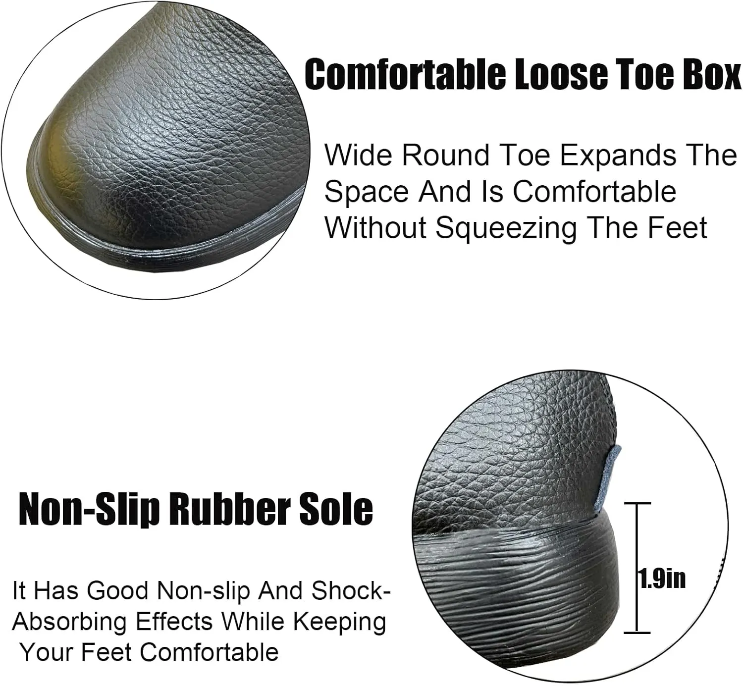 Women's Genuine Leather lace-up flat ankle boots Retro Round Back zipper Soft Bottom Casual Booties Comfortable Office work Anti Slip Leather Boots