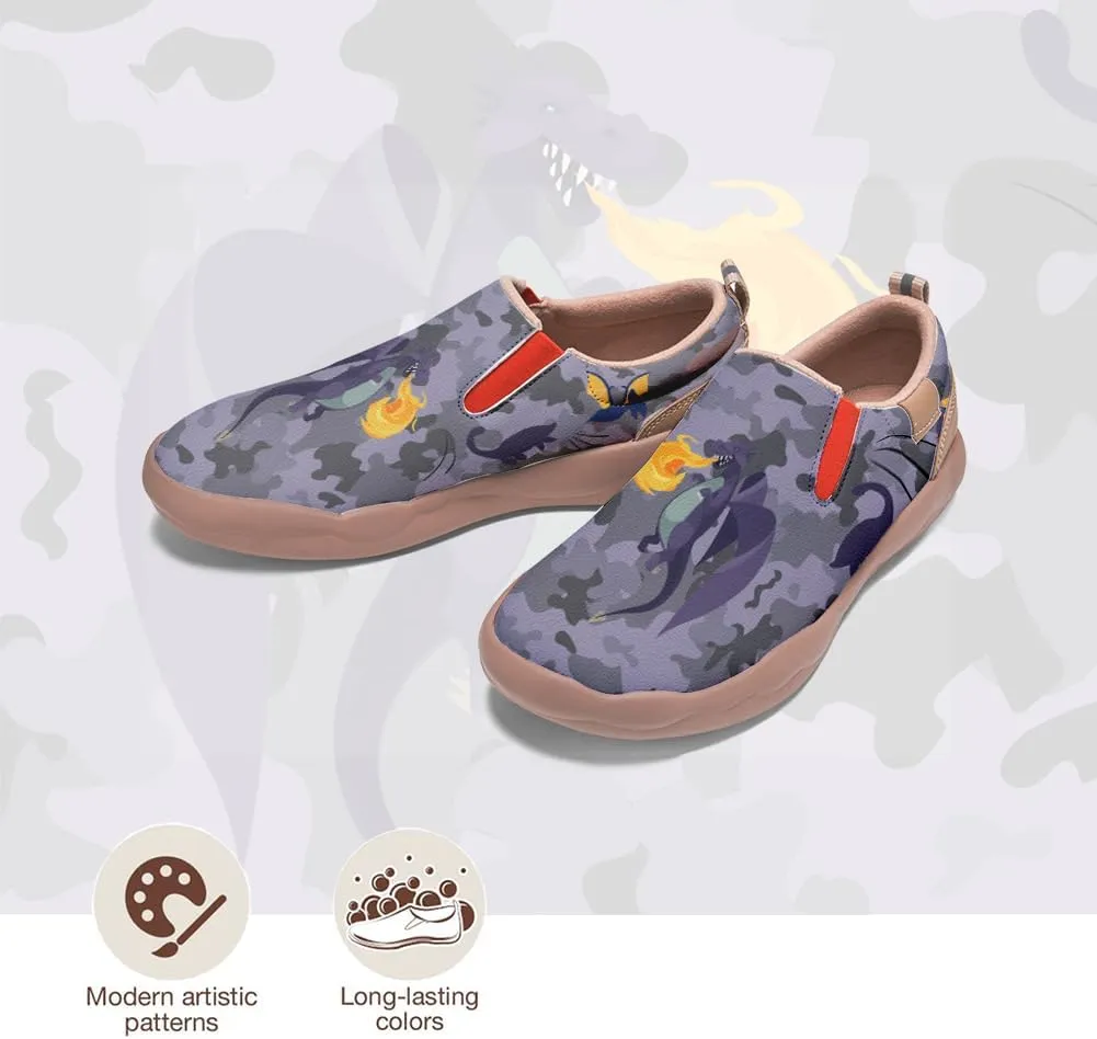 Women's Loafers Painted Travel Shoes Slip On Walking Shoes Casual Lightweight Comfort Fashion Sneaker