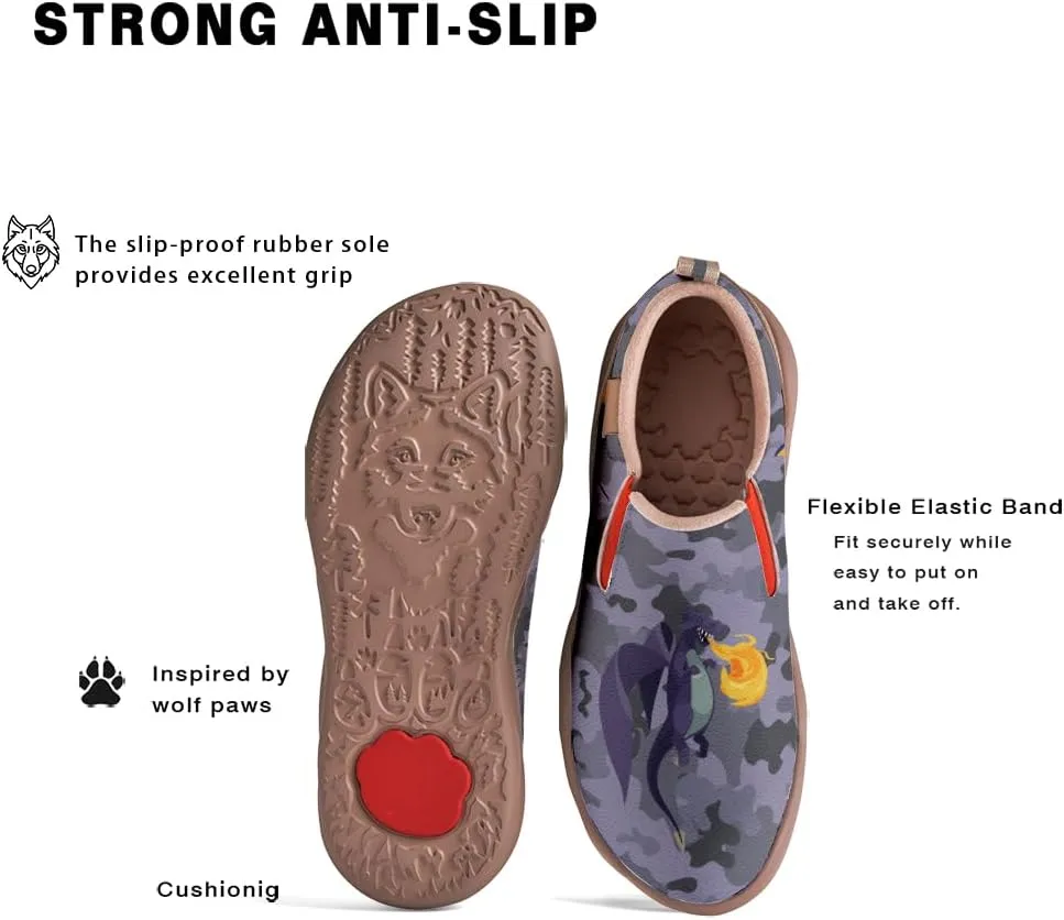 Women's Loafers Painted Travel Shoes Slip On Walking Shoes Casual Lightweight Comfort Fashion Sneaker
