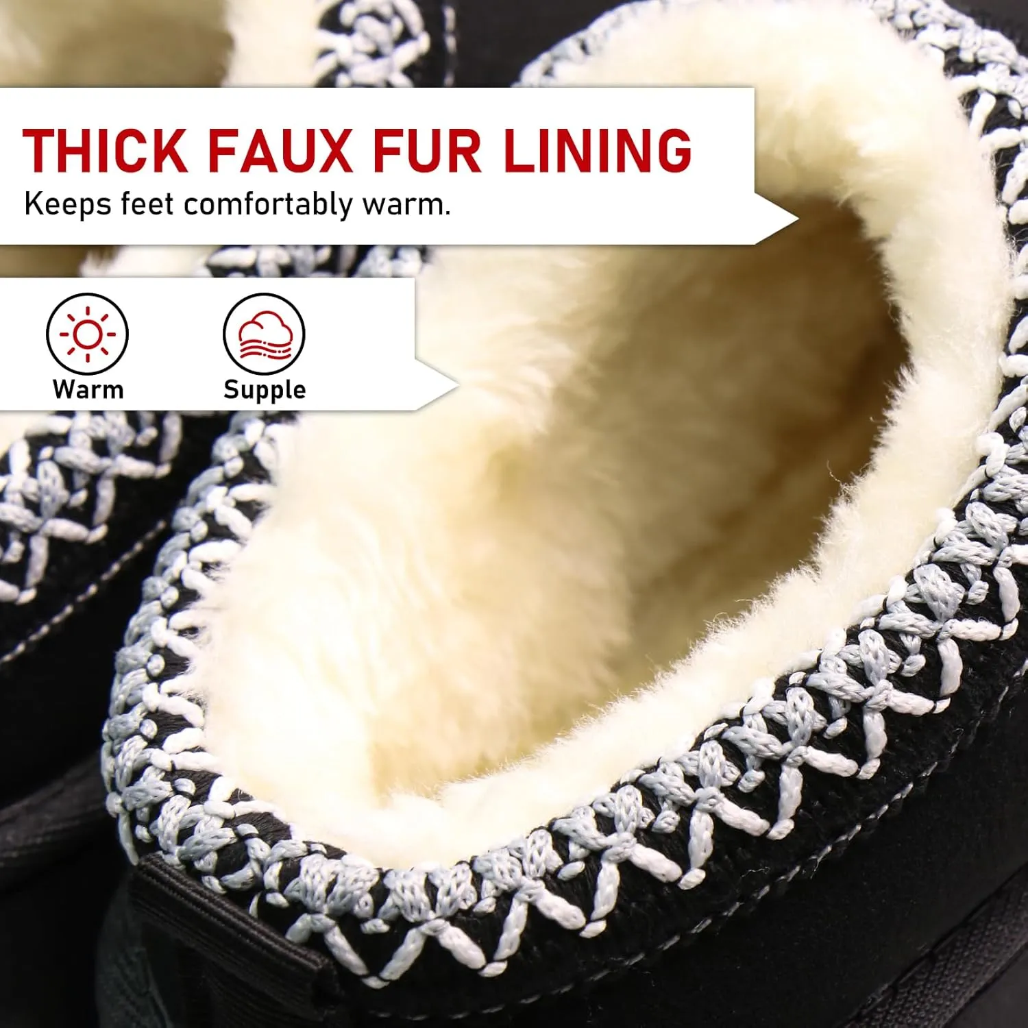 Women's Platform Mini Boots - Cozy Fur-Lined Ankle Boots for Warm and Stylish Snow Shoes