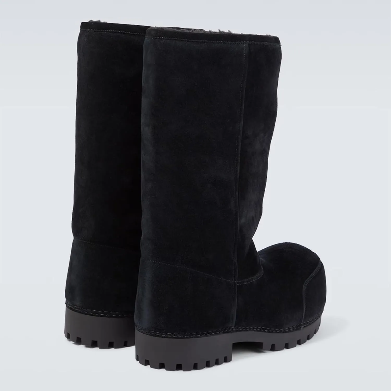 Women's Platform Mini Boots - Cozy Fur-Lined Ankle Boots for Warm and Stylish Snow Shoes