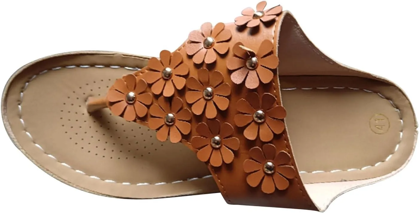 Womens Platform Wedge Sandals Cushion Footbed Thong Flip Flops for Women Summer Beach Walking Wedges Shoes