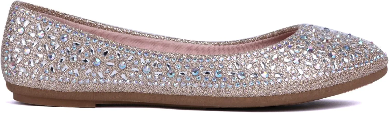 Women's Round Toe Slip-on Ballet Flats Shoes