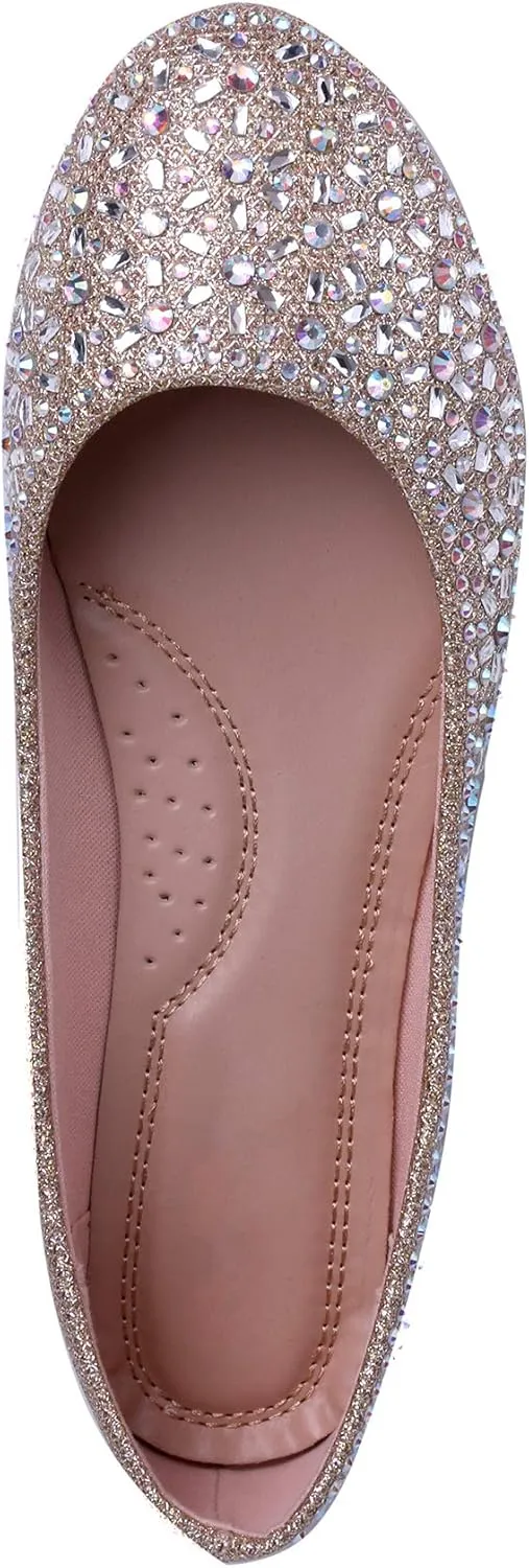 Women's Round Toe Slip-on Ballet Flats Shoes