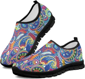 Women's Slip on Sneakers Casual Shoes Loafers Non Slip Breathable Comfortable Walking Sneakers Gifts for Women Girls Black Sole Size 5.5-11.5