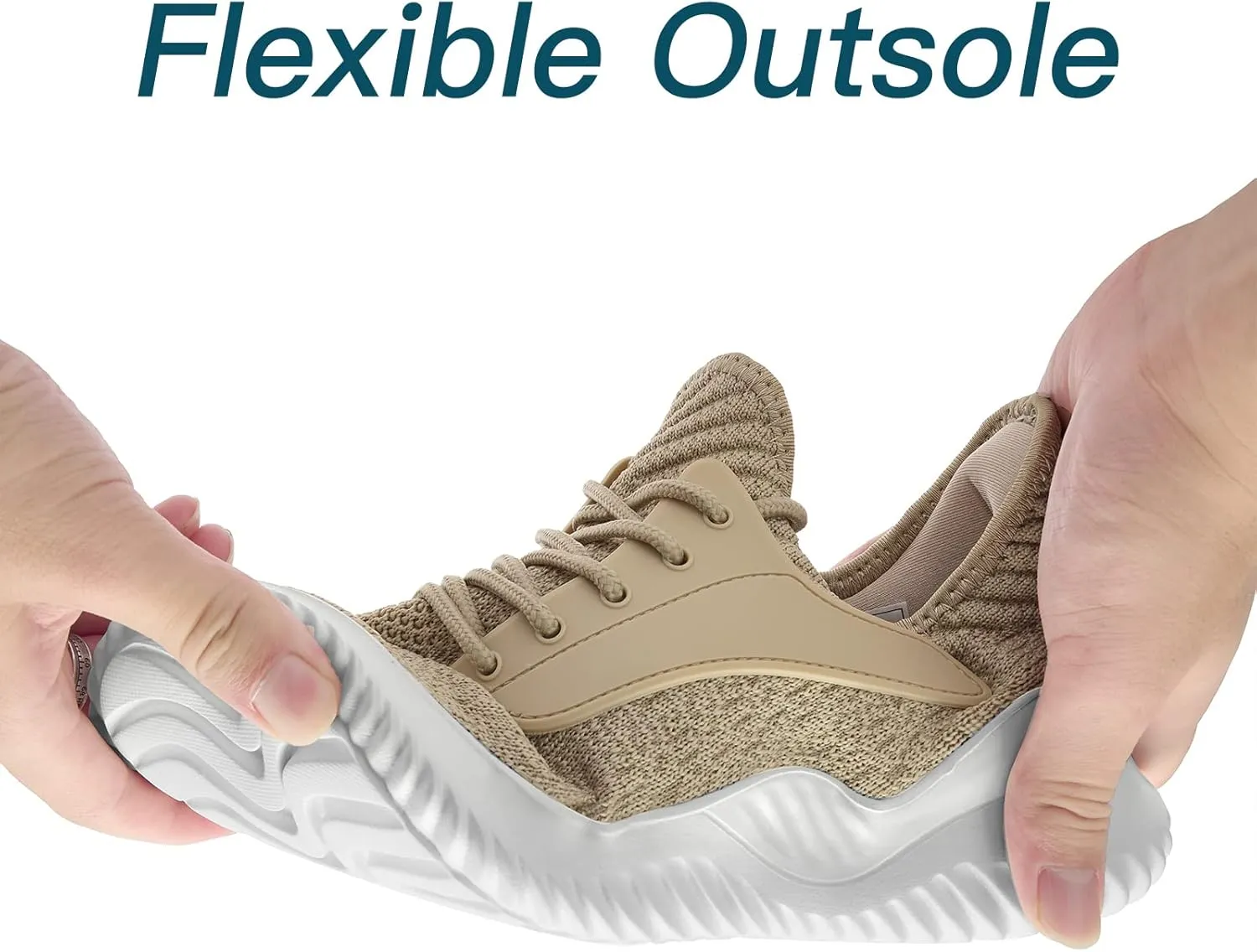 Womens Walking Shoes - Slip On Tennis Running Shoes Memory Foam Lightweight Work Sneakers for Indoor Outdoor Gym