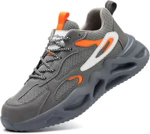Work Shoes Men Women Breathable Steel Toe Cap Industrial Trainers Lightweight Construction Sneakers Sport Shoes